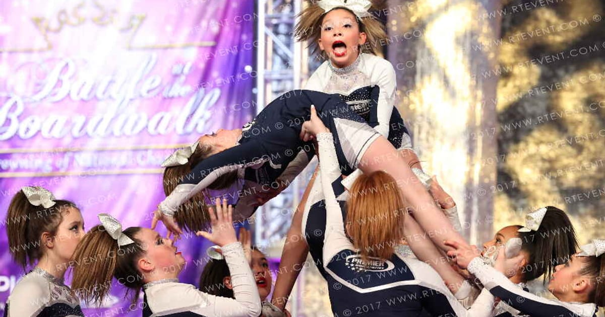 Premier Spirit Athletics ROYAL · Spirit Unlimited Battle at the Boardwalk Atlantic City Grand Nationals