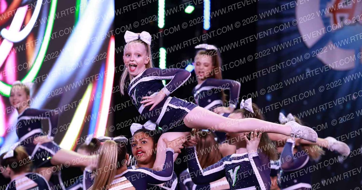 CheerVille Black Widows · Battle on Broadway Nationals