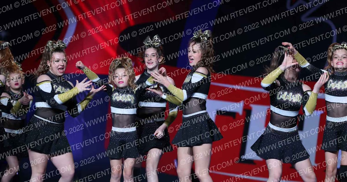 Celebrity Cheer Cheetah Girls · THE FINALE AT THE KALAHARI