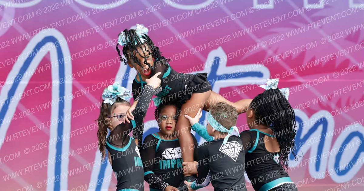 Impact Cheer Operation Teal · Beach Blast