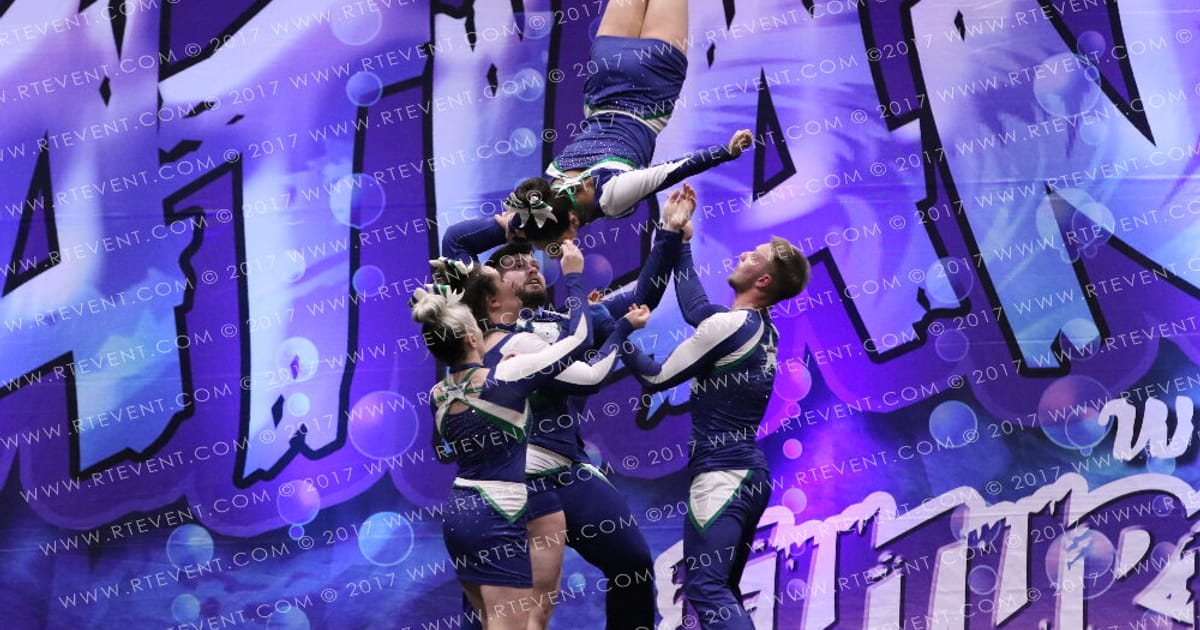 Elite Allstars Infinity Senior Blackout · Adventure in Atlantis
