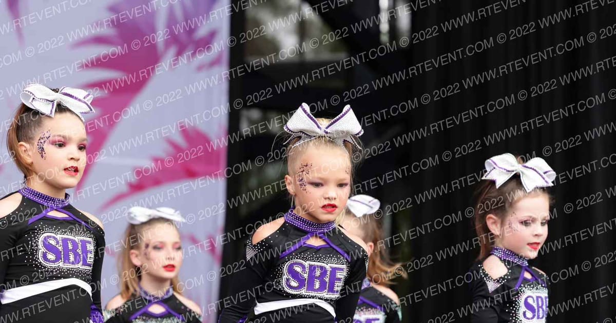 South Beauregard Elite Cheer Black Ice · Beach Blast
