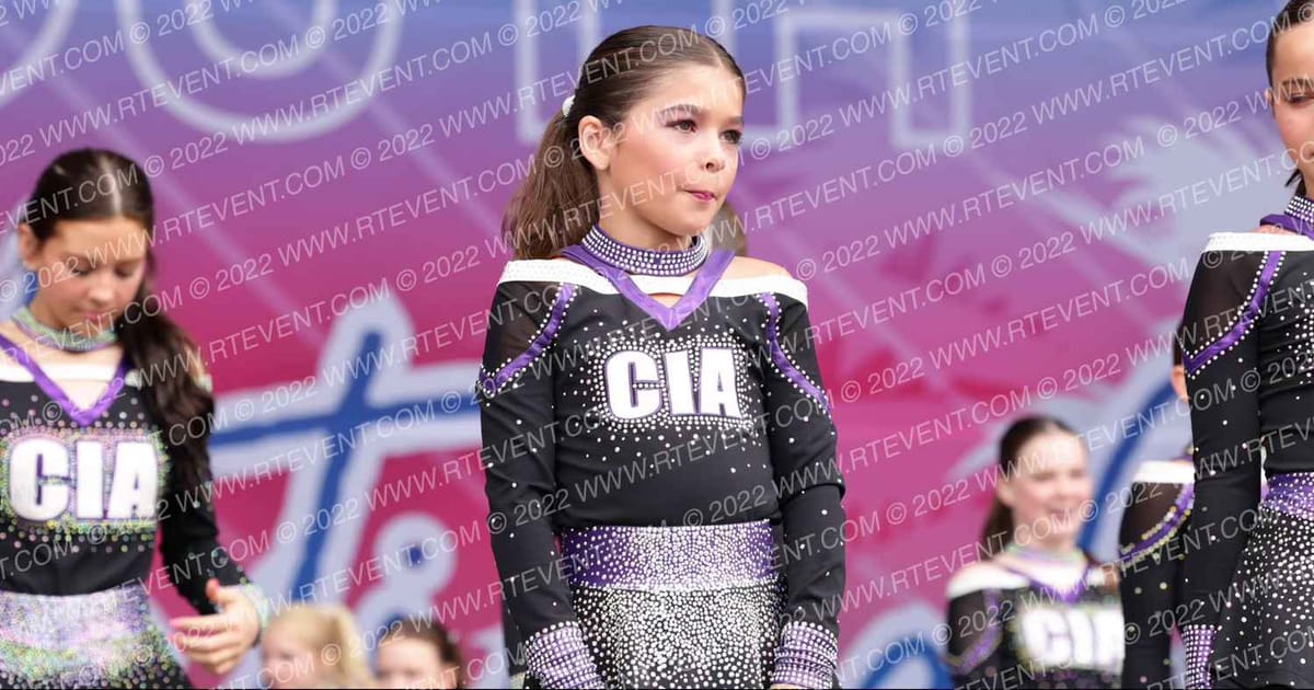 Cheer Intensity Athletics Prissy Pistols · Beach Blast