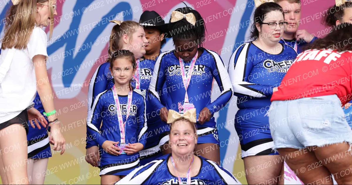 Cheer Athletics Pensacola Blue Angels · Beach Blast