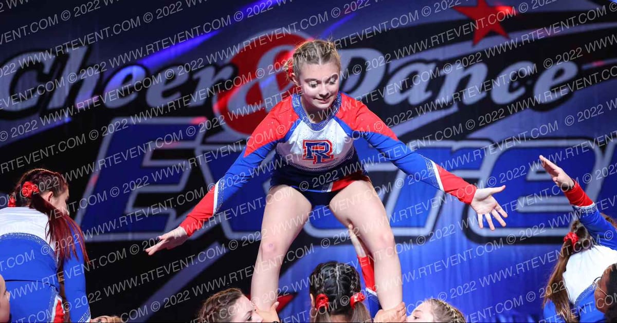 RLMF Cheerleading Anarchy · THE FINALE AT THE KALAHARI