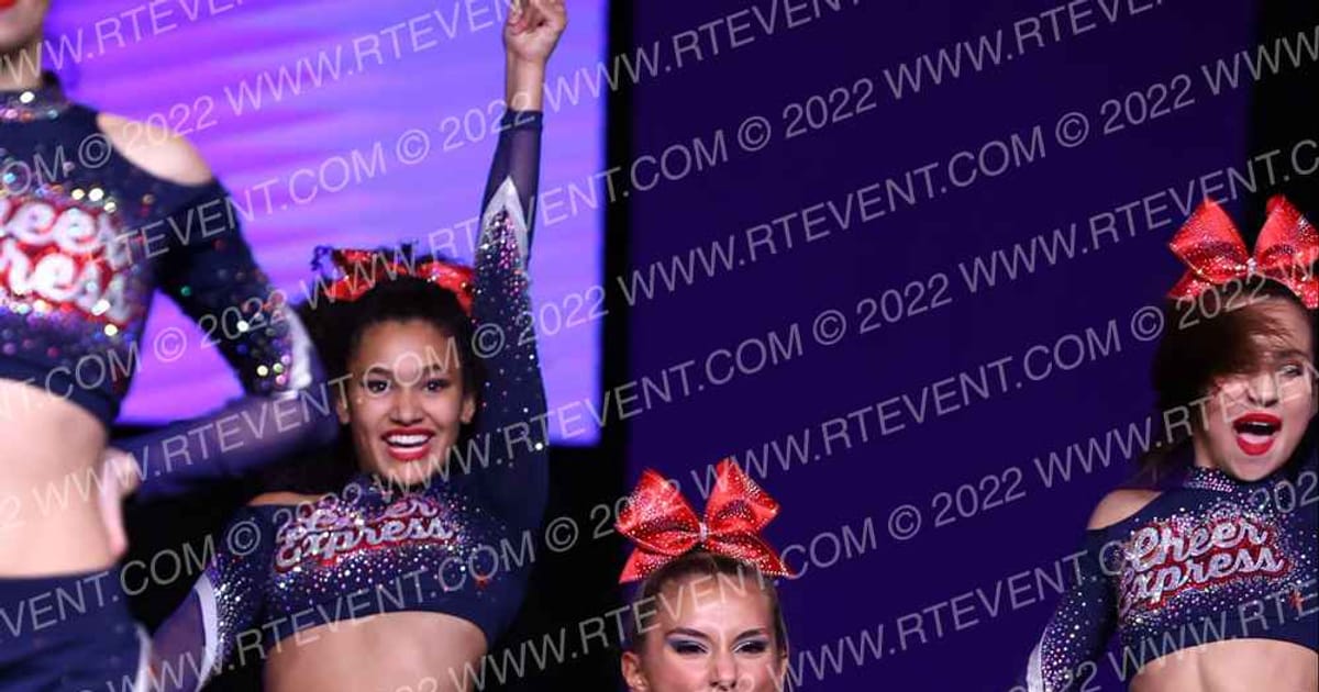 Cheer Express Allstars Lady Camo · Next Level Nationals