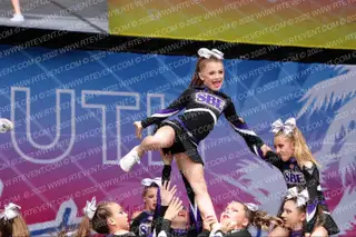 South Beauregard Elite Cheer Lady Lightning