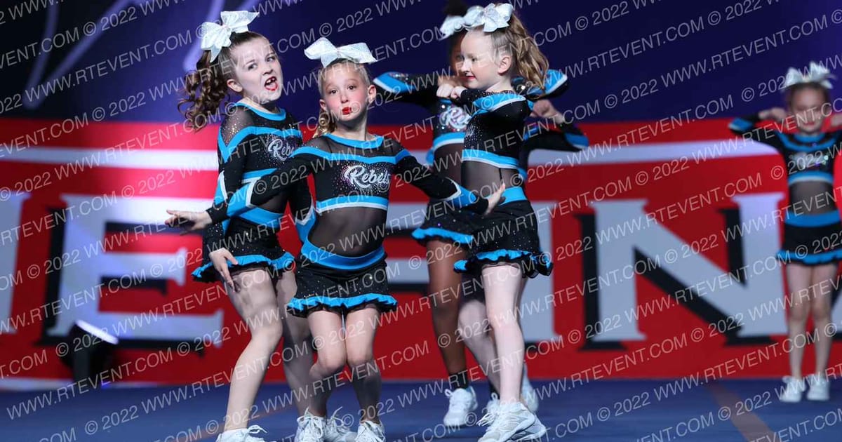 Rebels Elite Cheer Heartbreakers · THE FINALE AT THE KALAHARI
