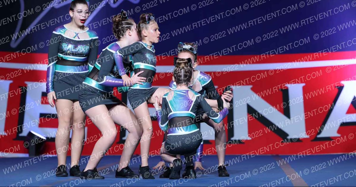 Galaxy Cheer Equinox · THE FINALE AT THE KALAHARI