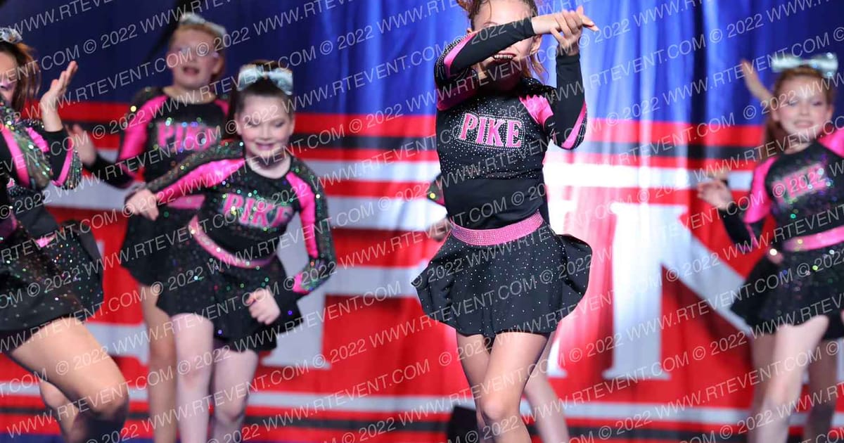 Pike All Star Cheer Gems · THE FINALE AT THE KALAHARI