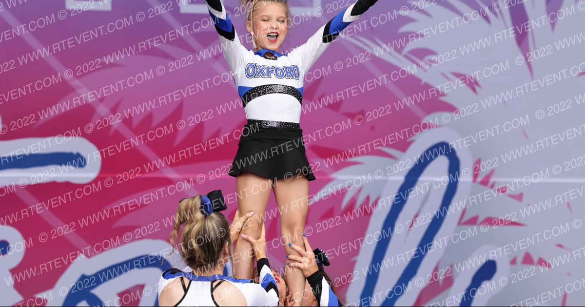 Oxford Cheer Great White · Beach Blast