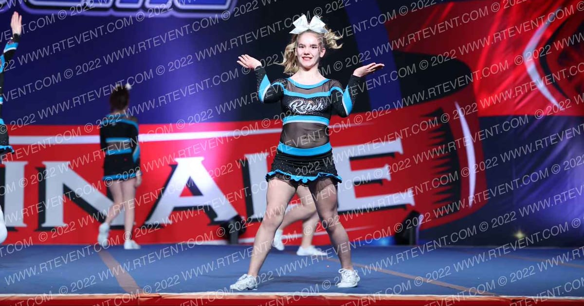 Rebels Elite Cheer Queen of Hearts · THE FINALE AT THE KALAHARI