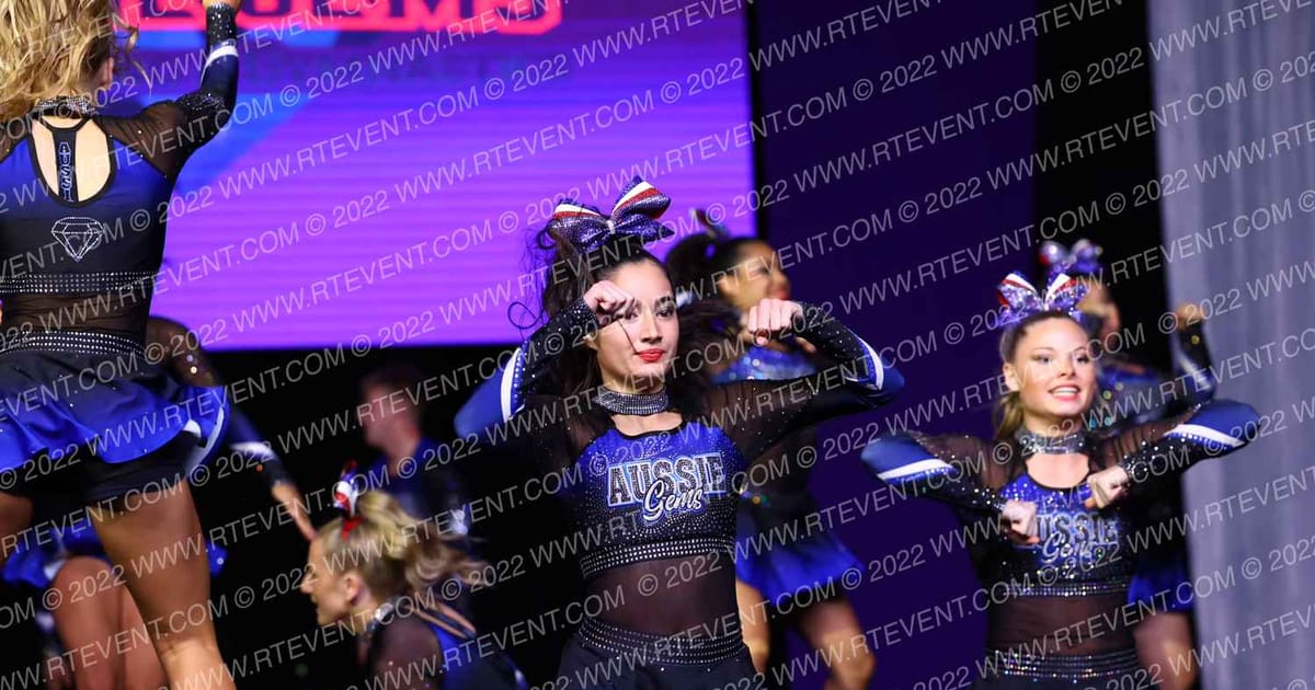 Aussie Gems Cheerleading ONYX · Next Level Nationals