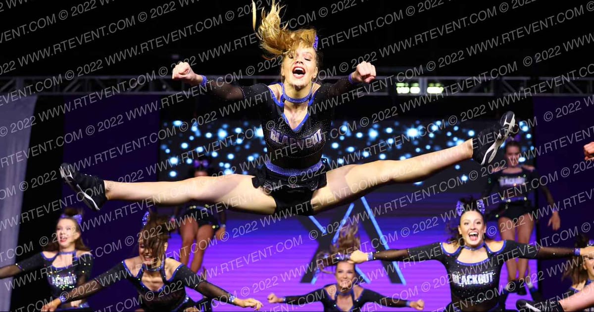 Atomic Allstars Cheer Blackout · Next Level Nationals
