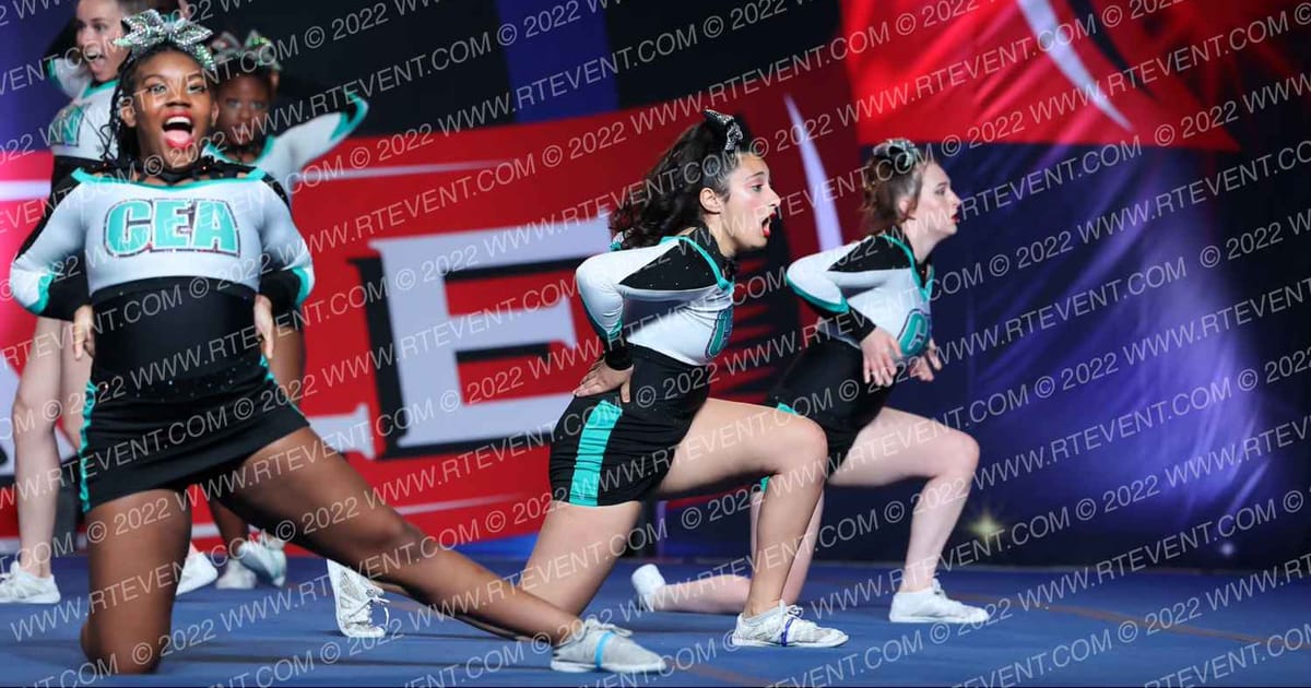 Cheer Extreme DMV Great Whites · THE FINALE AT THE KALAHARI