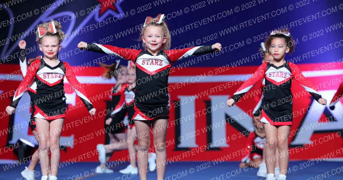 Laurel Youth Cheer Starz Tiny · THE FINALE AT THE KALAHARI