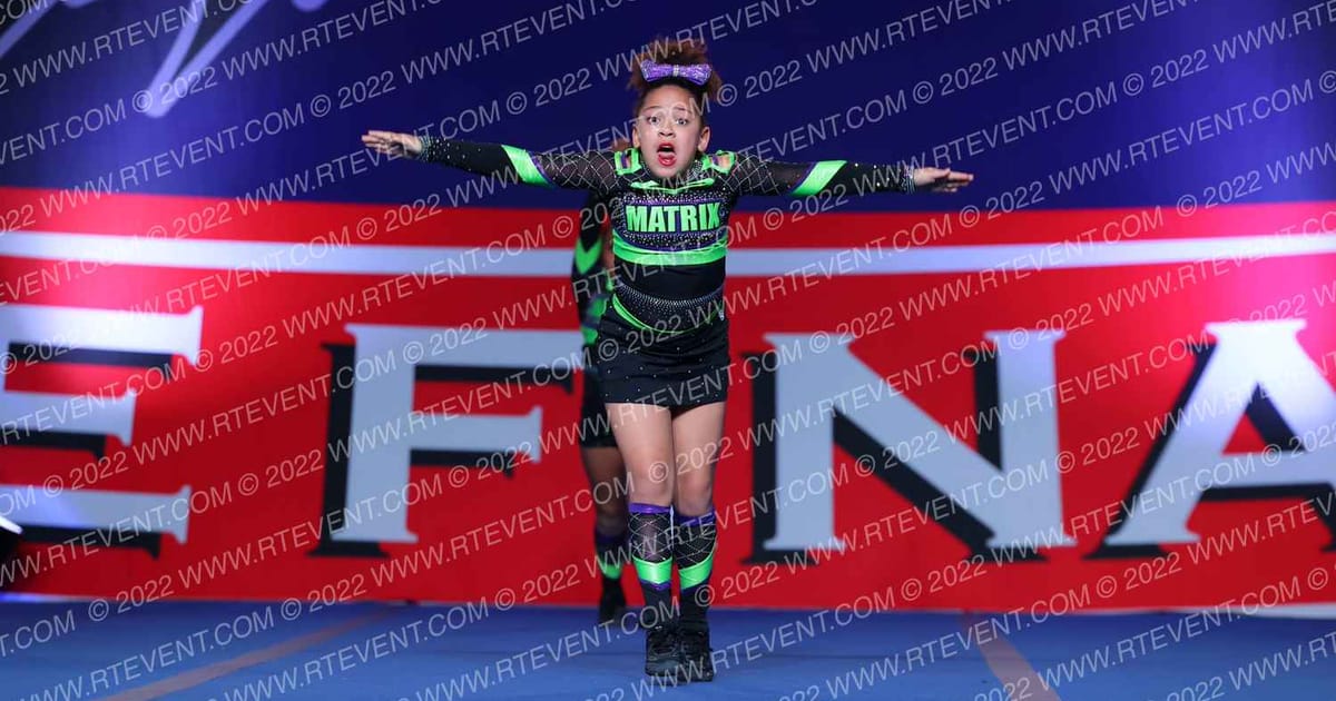 Cheer Matrix Infinity · THE FINALE AT THE KALAHARI