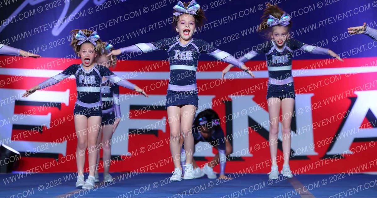 PKR Athletics Cheer Club White Lightning · THE FINALE AT THE KALAHARI