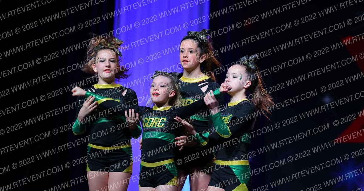 GORC Cheerleading Fierce · THE FINALE AT THE KALAHARI