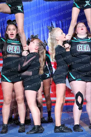 Cheer Extreme SOMD Teal Angels