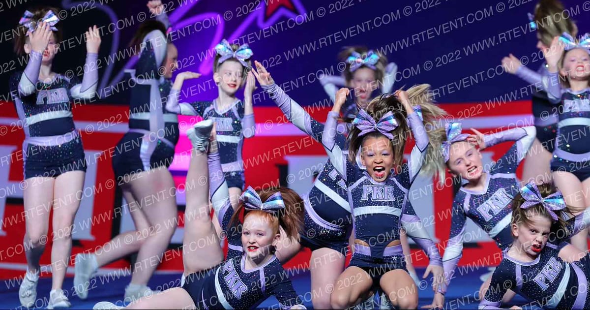 PKR Athletics Cheer Club HeatWave · THE FINALE AT THE KALAHARI