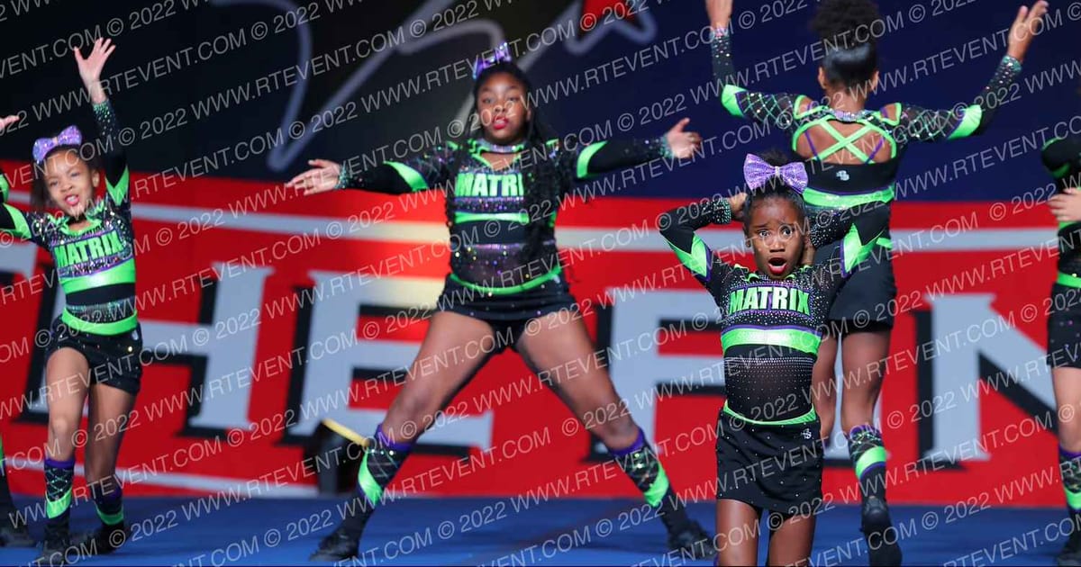 Cheer Matrix Code Black · THE FINALE AT THE KALAHARI