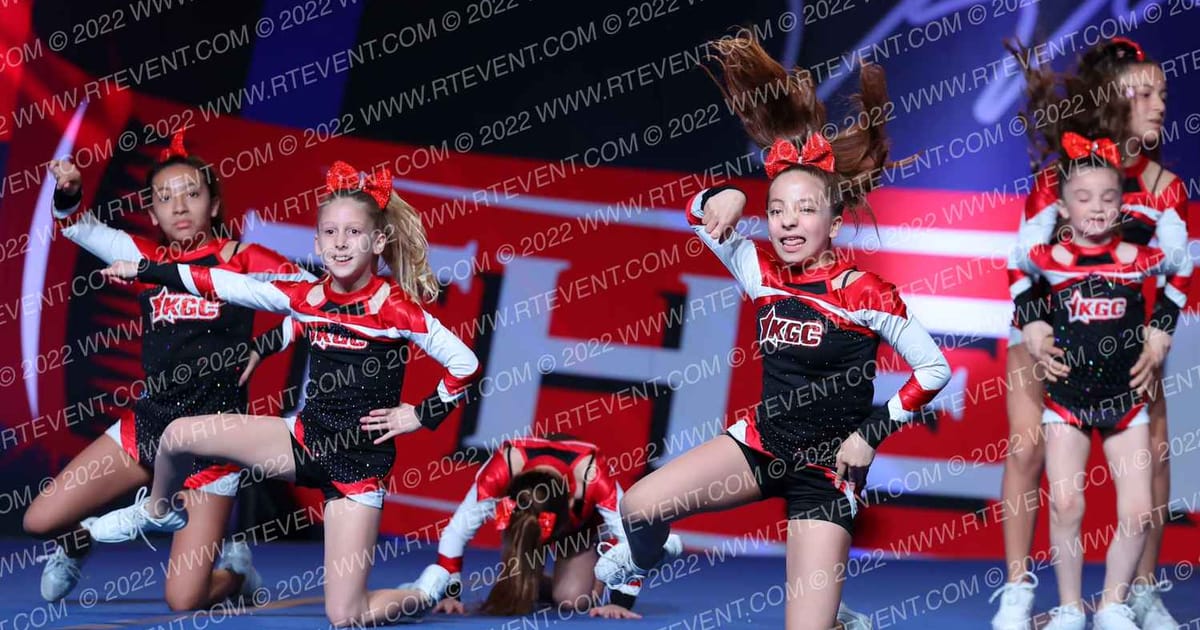 KGC Cheer Youth Red · THE FINALE AT THE KALAHARI