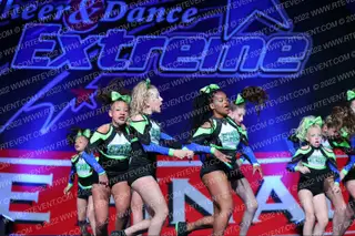 Elite Athletic Cheer Lime Crew