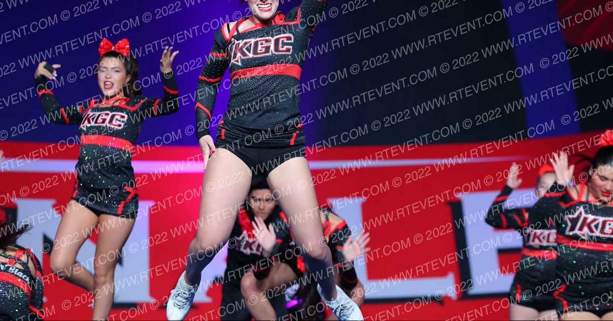 KGC Cheer Senior Black · THE FINALE AT THE KALAHARI