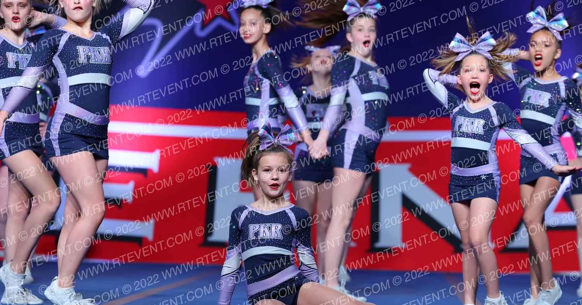 PKR Athletics Cheer Club Purple Ice · THE FINALE AT THE KALAHARI