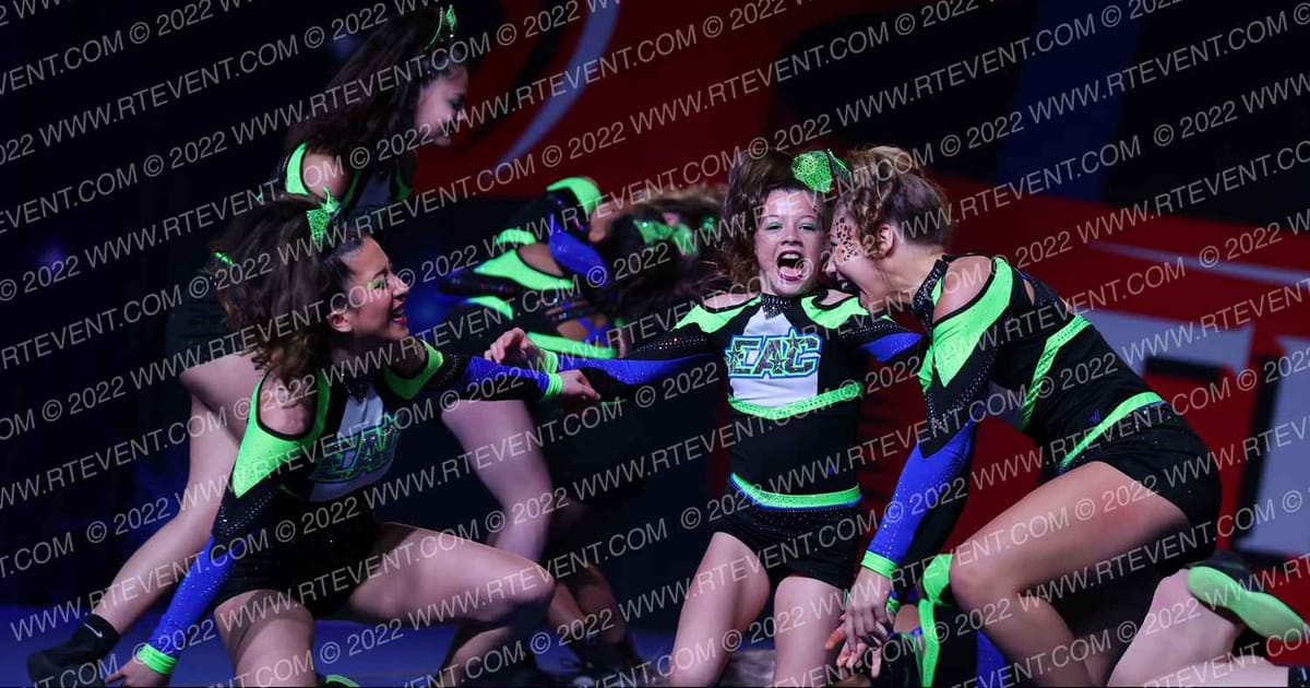 Legacy Competitive Cheer Intensity · THE FINALE AT THE KALAHARI