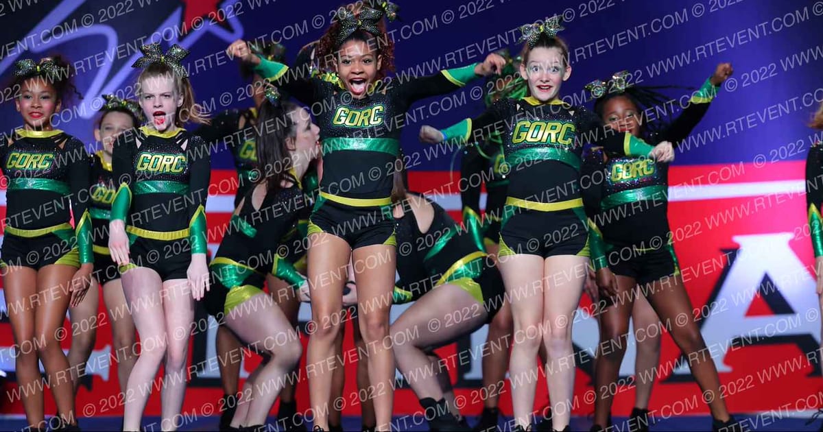 GORC Cheerleading Pride · THE FINALE AT THE KALAHARI