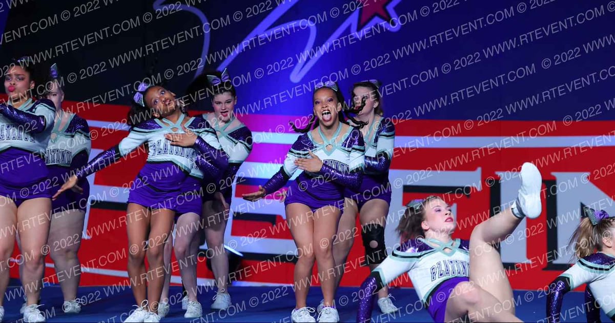 Platinum Rec Cheer Senior Storm · THE FINALE AT THE KALAHARI