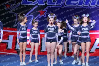 PKR Athletics Cheer Club Blue Hail