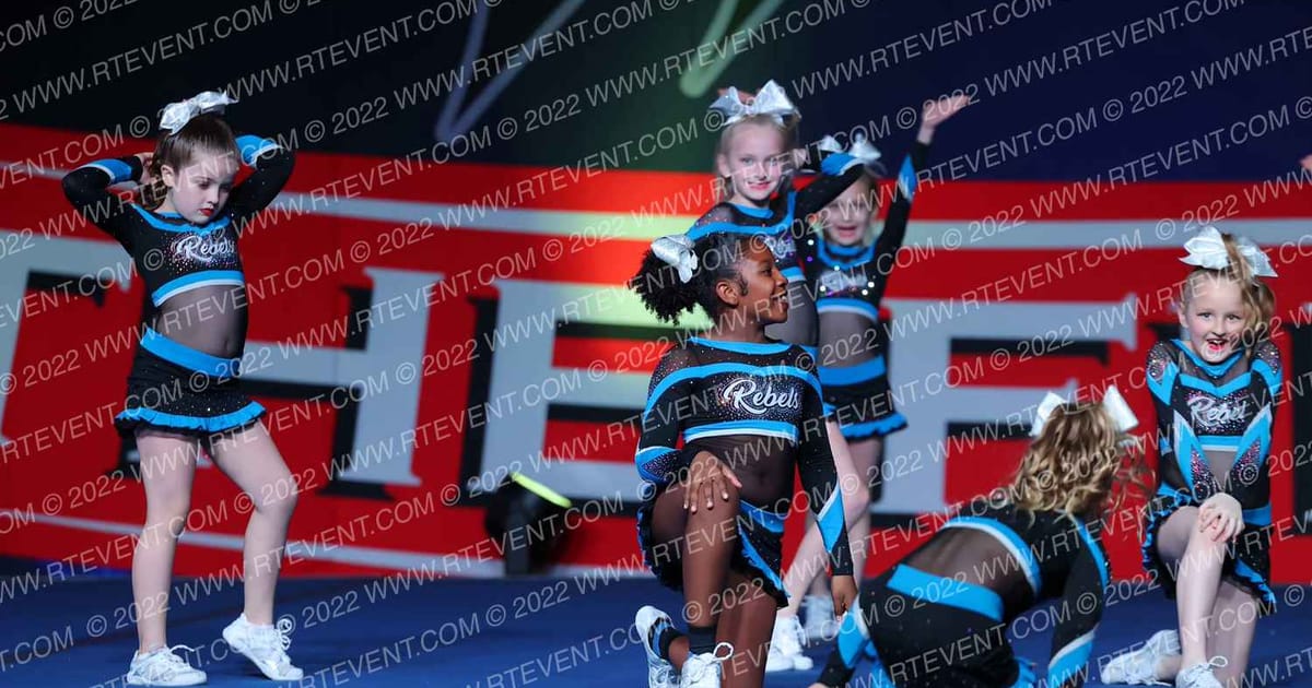 Rebels Elite Cheer Heartbreakers · THE FINALE AT THE KALAHARI