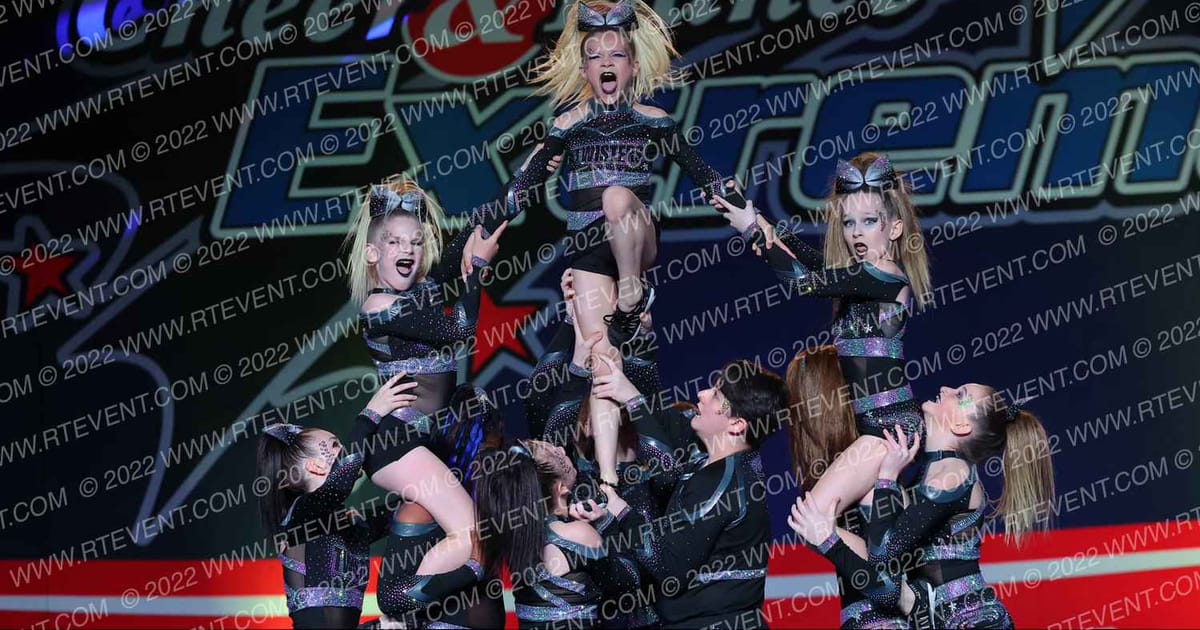 Twisters Elite Cheer Vortex · THE FINALE AT THE KALAHARI