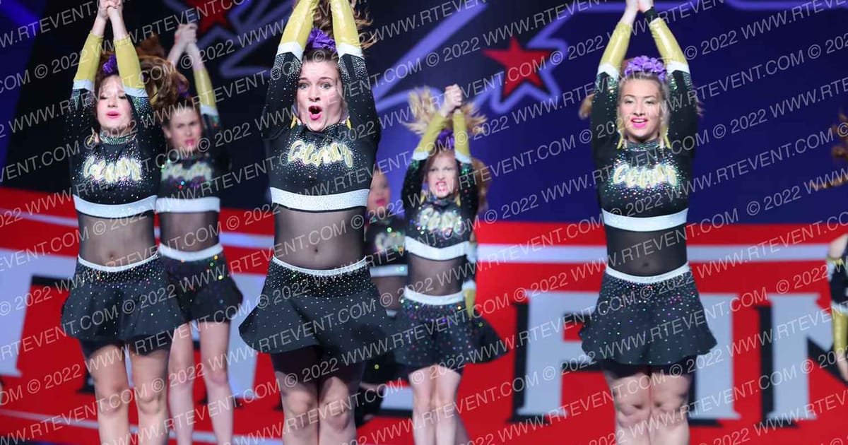 Celebrity Cheer Vogue · THE FINALE AT THE KALAHARI