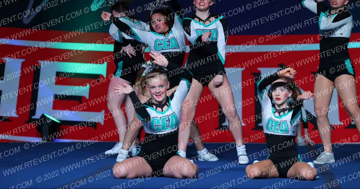 Cheer Extreme DMV C3 · THE FINALE AT THE KALAHARI