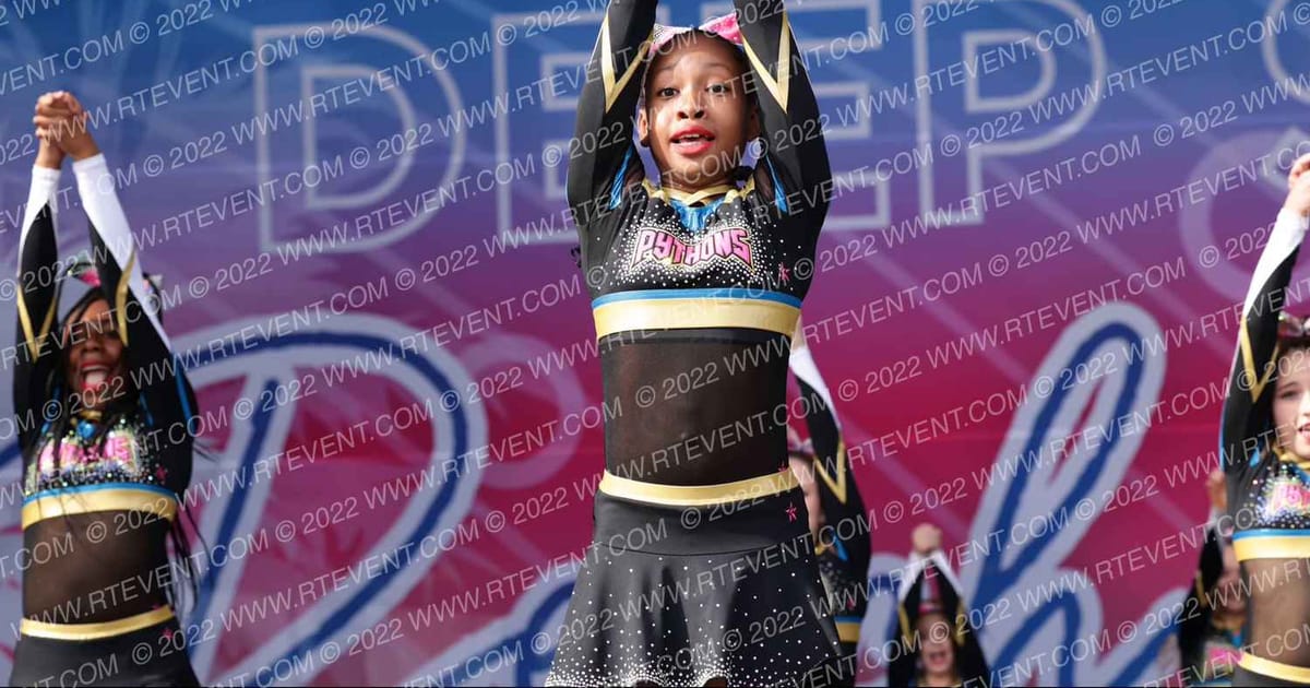 East Mississippi Cheer Pythons · Beach Blast