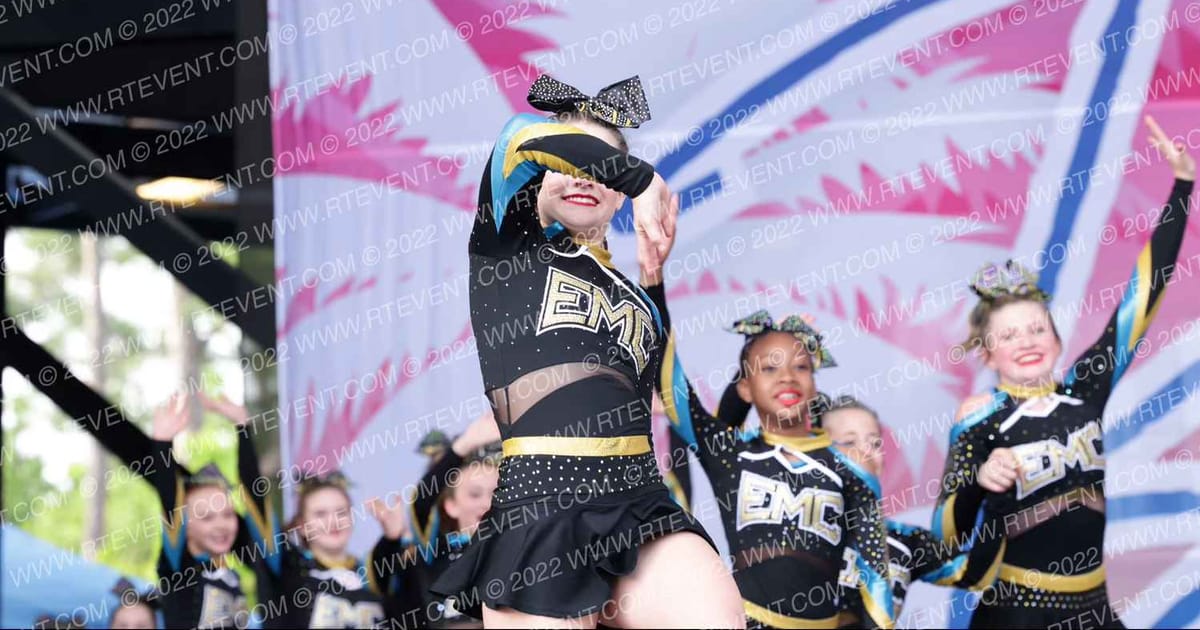 East Mississippi Cheer Scorpions · Beach Blast