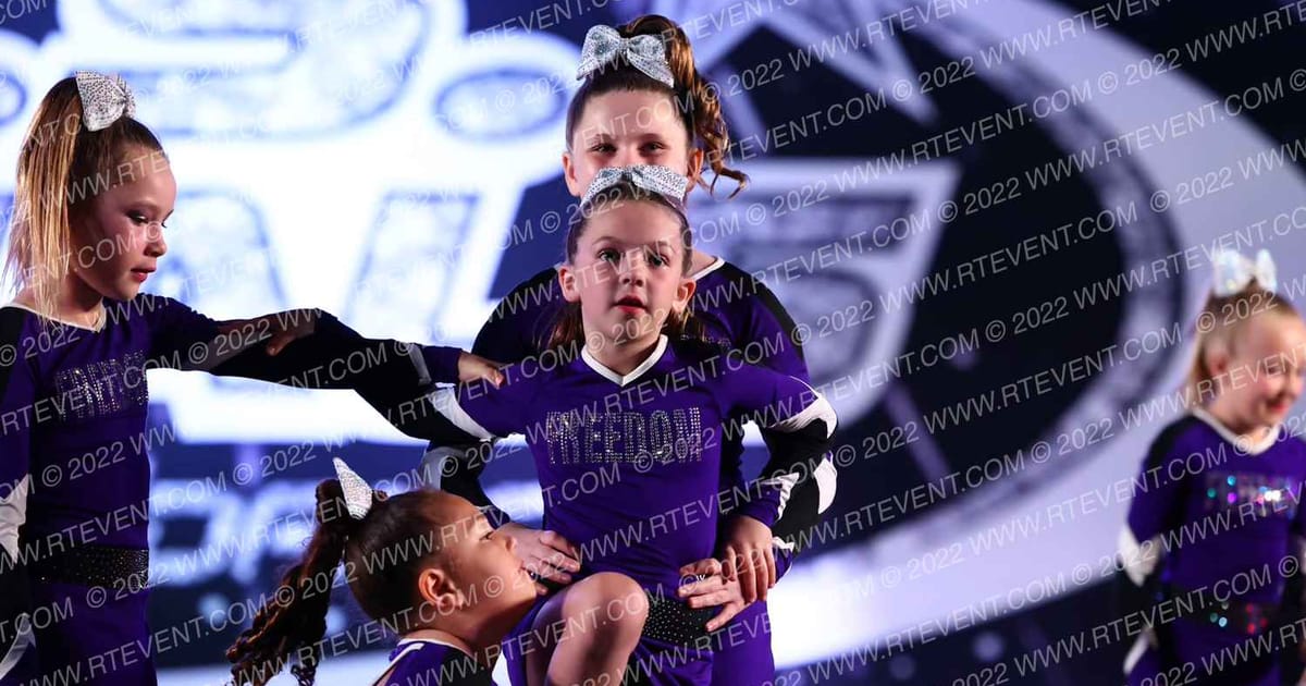 Freedom Allstar Cheer & Tumble Belles · The US Finals Trenton NJ