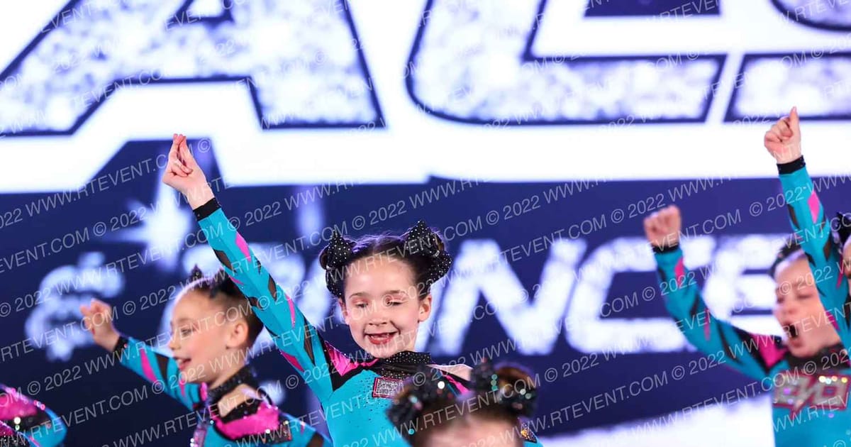 Evolution Cheer Teal Smash · The US Finals Trenton NJ