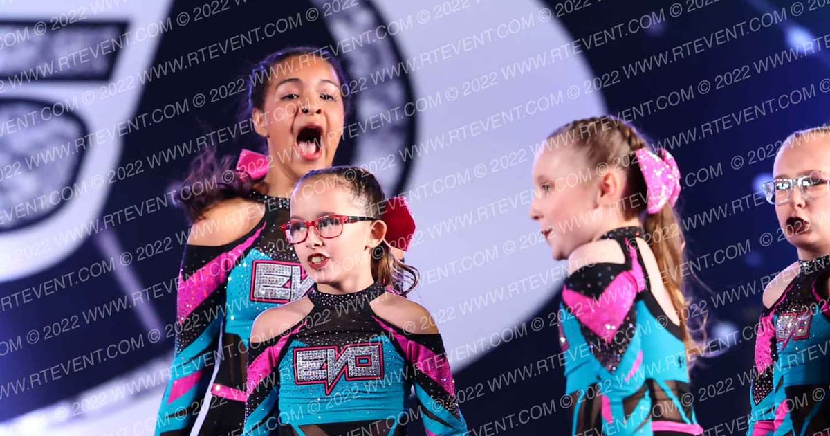 Evolution Cheer Teal Fury · The US Finals Trenton NJ