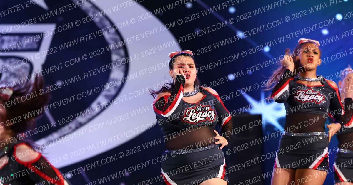 Cheer Legacy Allstars Lady Lightning · The US Finals Trenton NJ