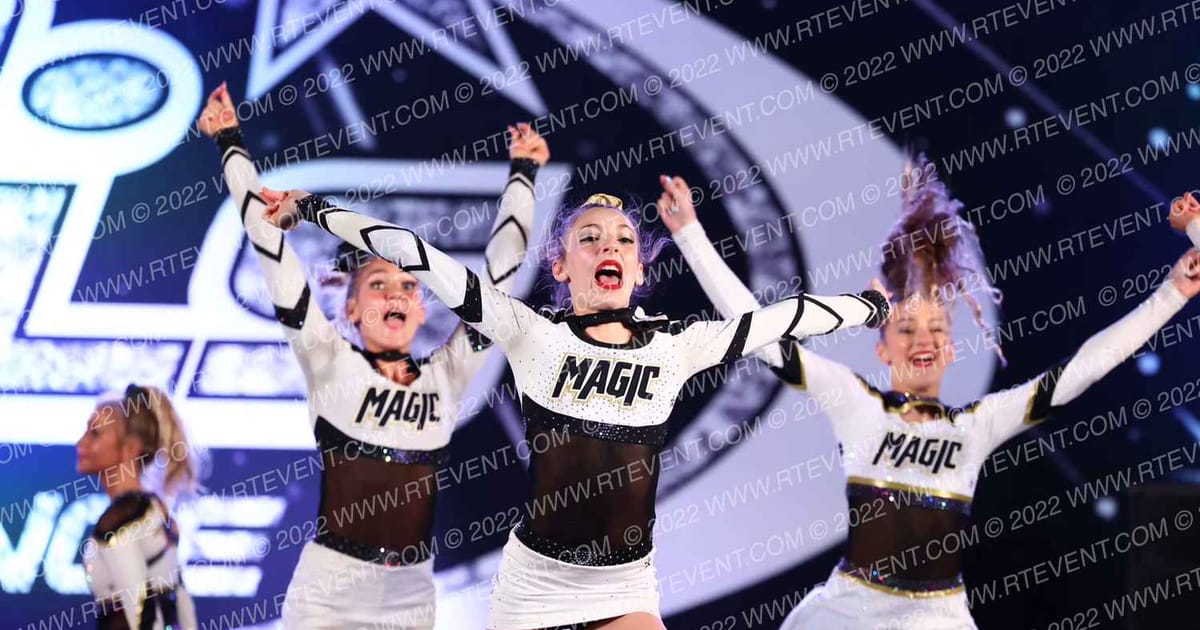 Magic Cheerleading Lady Legacy · The US Finals Trenton NJ