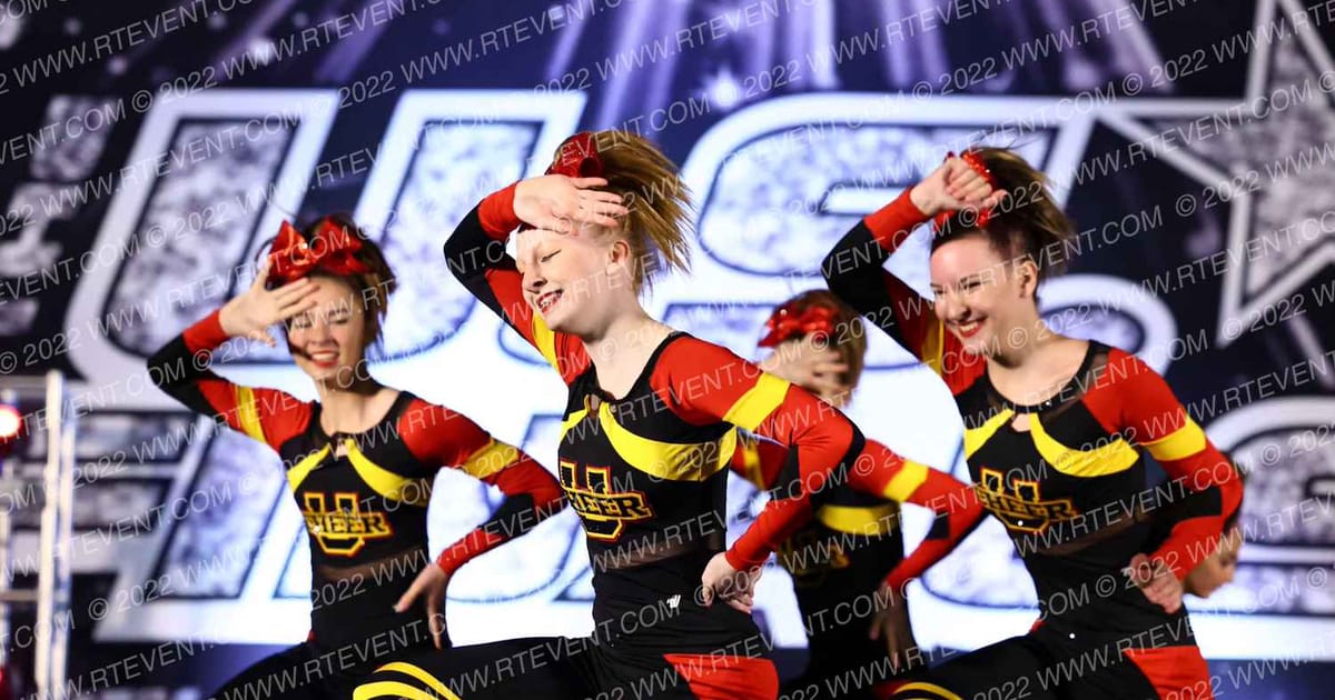 Terre Haute Cheer University THE KINGS · US Finals Louisville