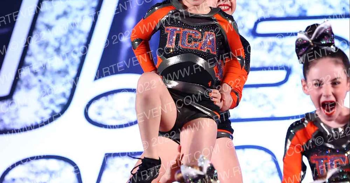 Titan Cheer Alliance Mini elite dazzlers · The US Finals Trenton NJ