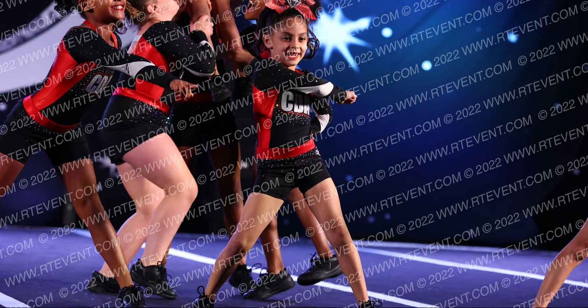 Cheer Dynamics All Stars Mini Diamonds · The US Finals Trenton NJ