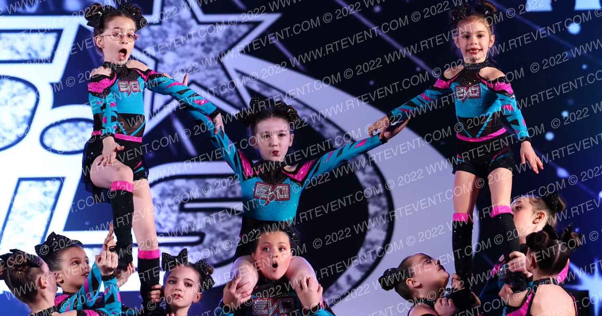 Evolution Cheer Teal Craze · The US Finals Trenton NJ