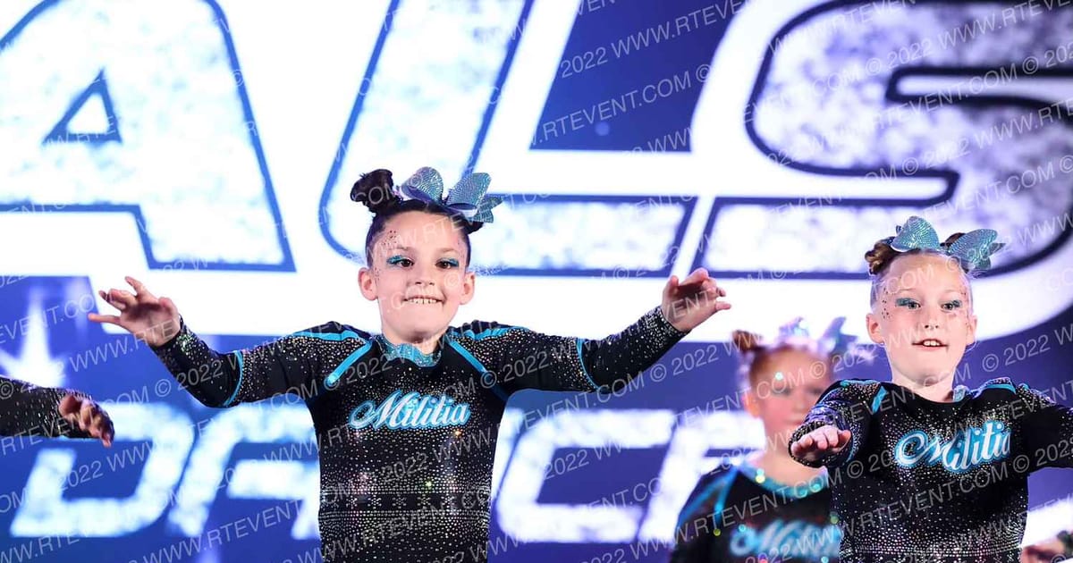 Cheer Militia All Stars Mini Bombs · The US Finals Trenton NJ
